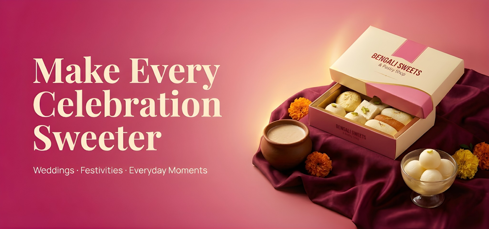 Weddings, Promotions & Everything in Between — Let Bengali Sweets Do the Talking