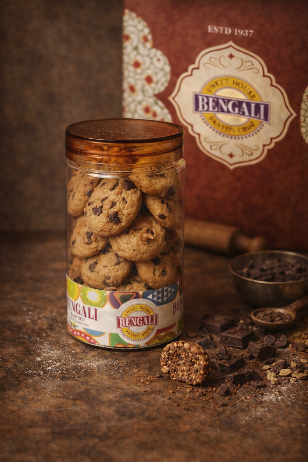 Vanilla Choco Chip Cookies