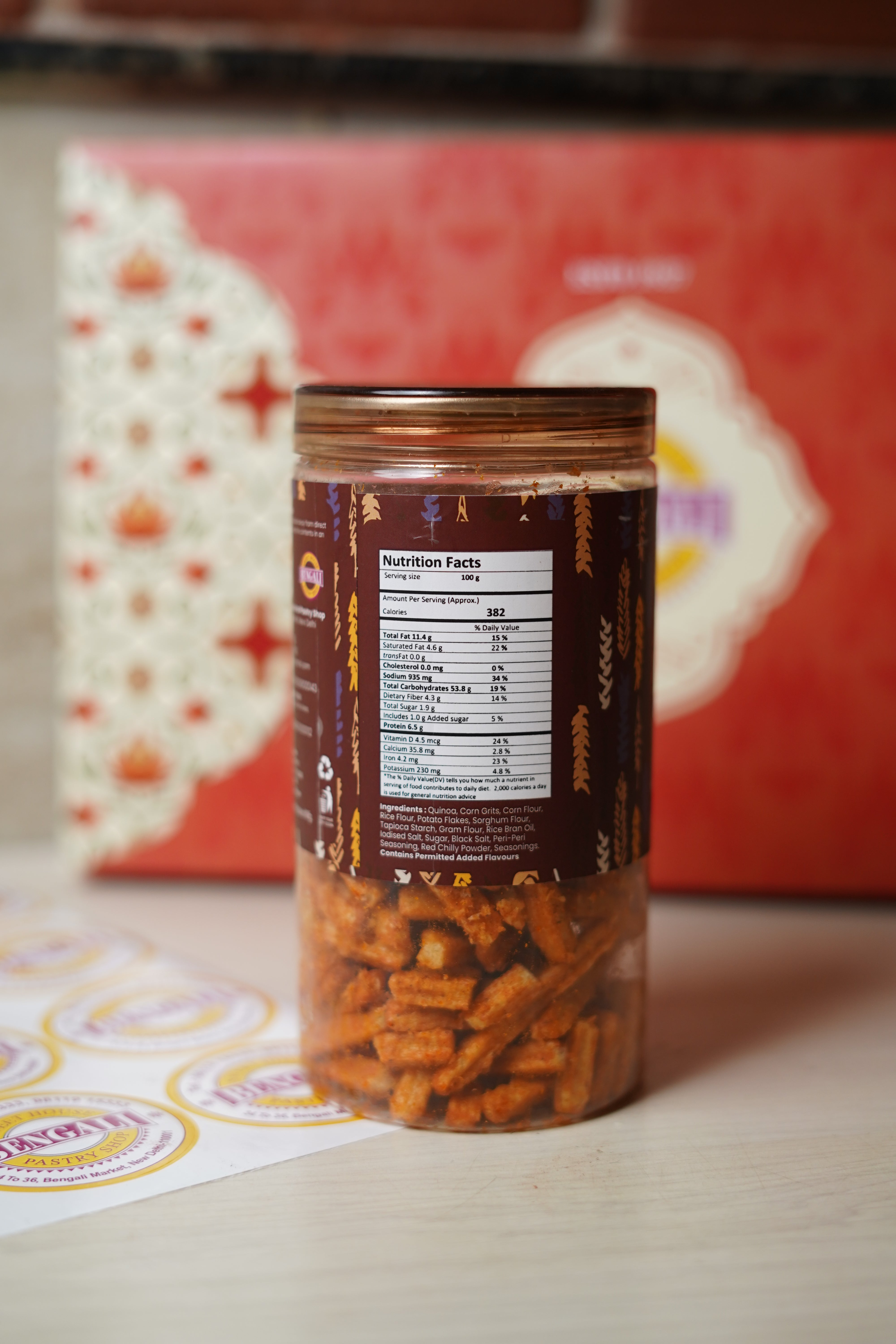 Quinoa Fingers Peri-Peri